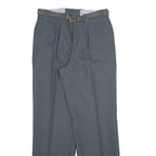 Mens Trousers Grey Regular Straight W29 L30