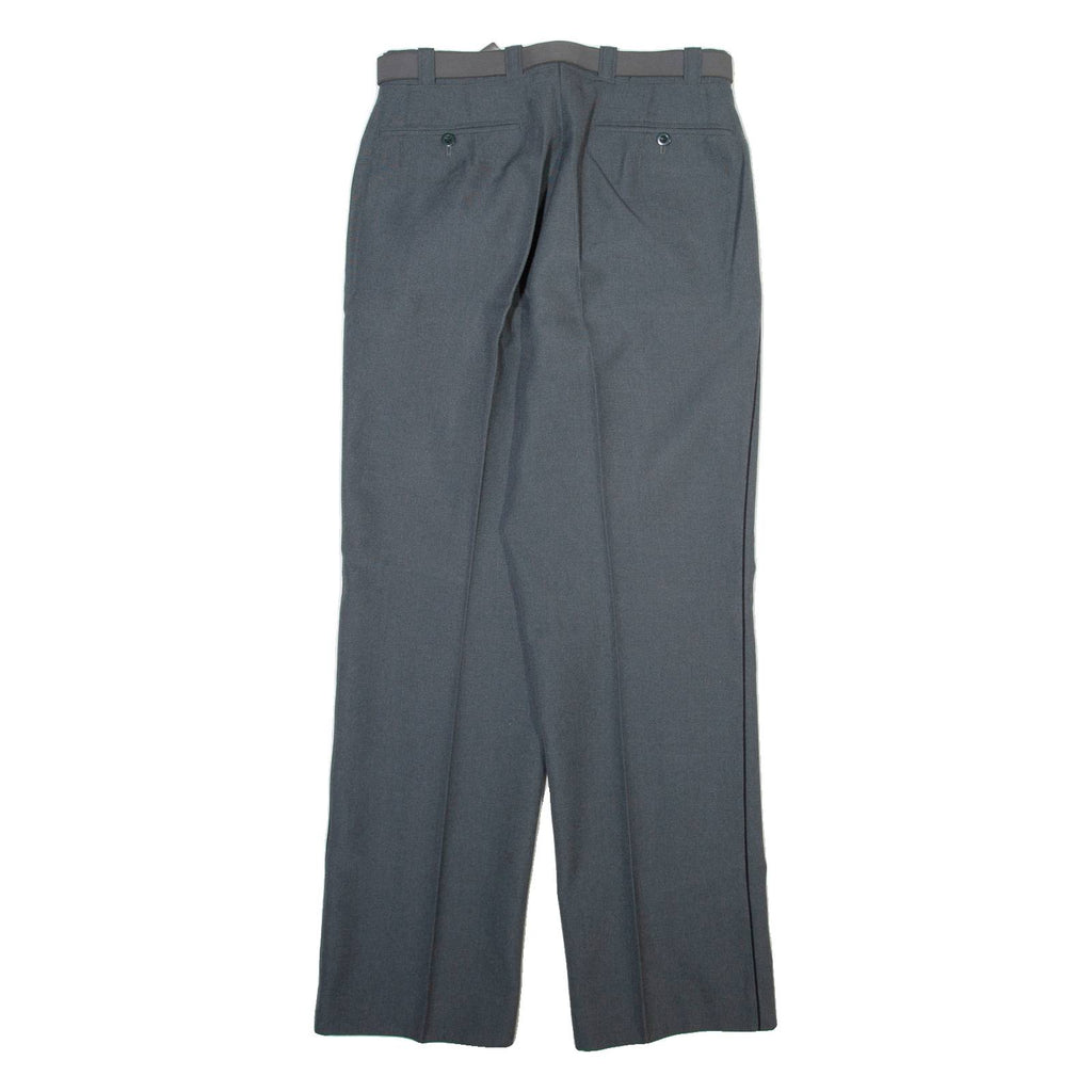 Mens Trousers Grey Regular Straight W29 L30