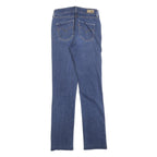 LEVI'S Womens Slim Blue Denim Cotton Blend Straight Jeans Medium Wash W26 L30