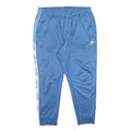NIKE Mens Joggers Blue & Light Blue XL W34 L26 Slim Tapered Logo