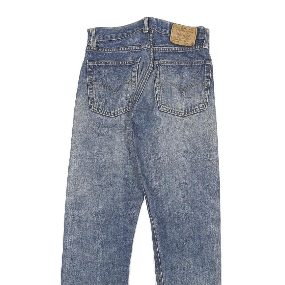 LEVI'S 503 Womens Jeans Blue Regular Straight Denim Medium W26 L29 Classic Fit