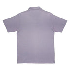 NIKE Mens Lilac Polo Shirt L Cotton Blend Short Sleeve Plain Comfort Fit