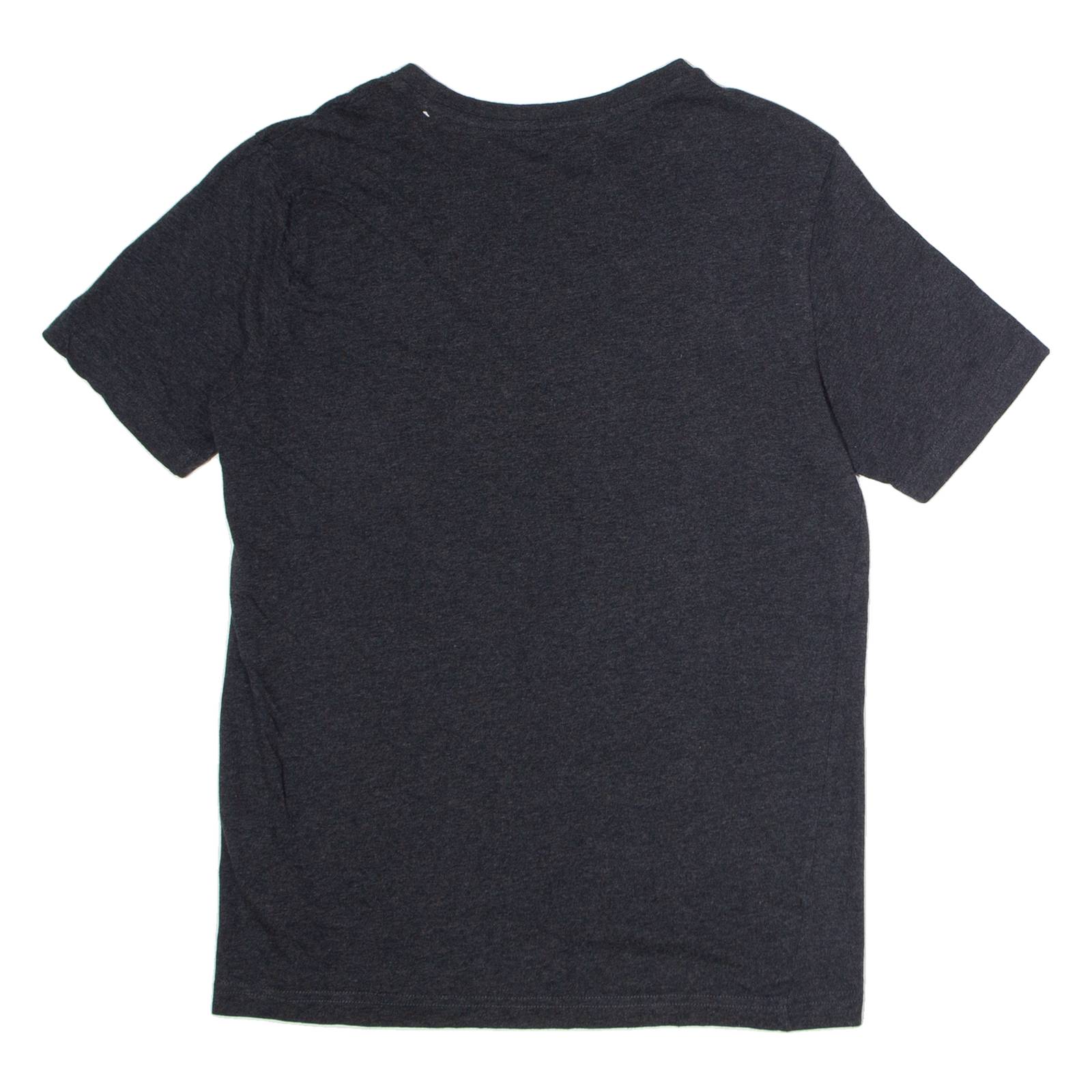 PUMA Mens T-Shirt Grey Crew Neck S
