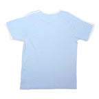 ADIDAS ORIGINALS Mens Blue & White Graphic T-Shirt XL Short Sleeve Crew Neck