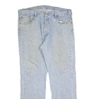 LEVI'S 501 Mens Jeans Blue Regular Straight Denim Light W38 L32 Classic Button