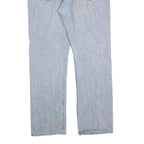 LEVI'S 501 Mens Jeans Blue Regular Straight Denim Light W38 L32 Classic Button