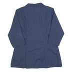 RED KAP Womens Navy Blue Button Cotton Workwear Jacket L Plain Pharmacy