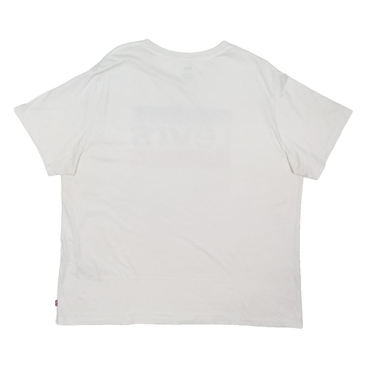 LEVI'S Mens White Cotton Blend Graphic T-Shirt 2XL Short Sleeve Crew Neck