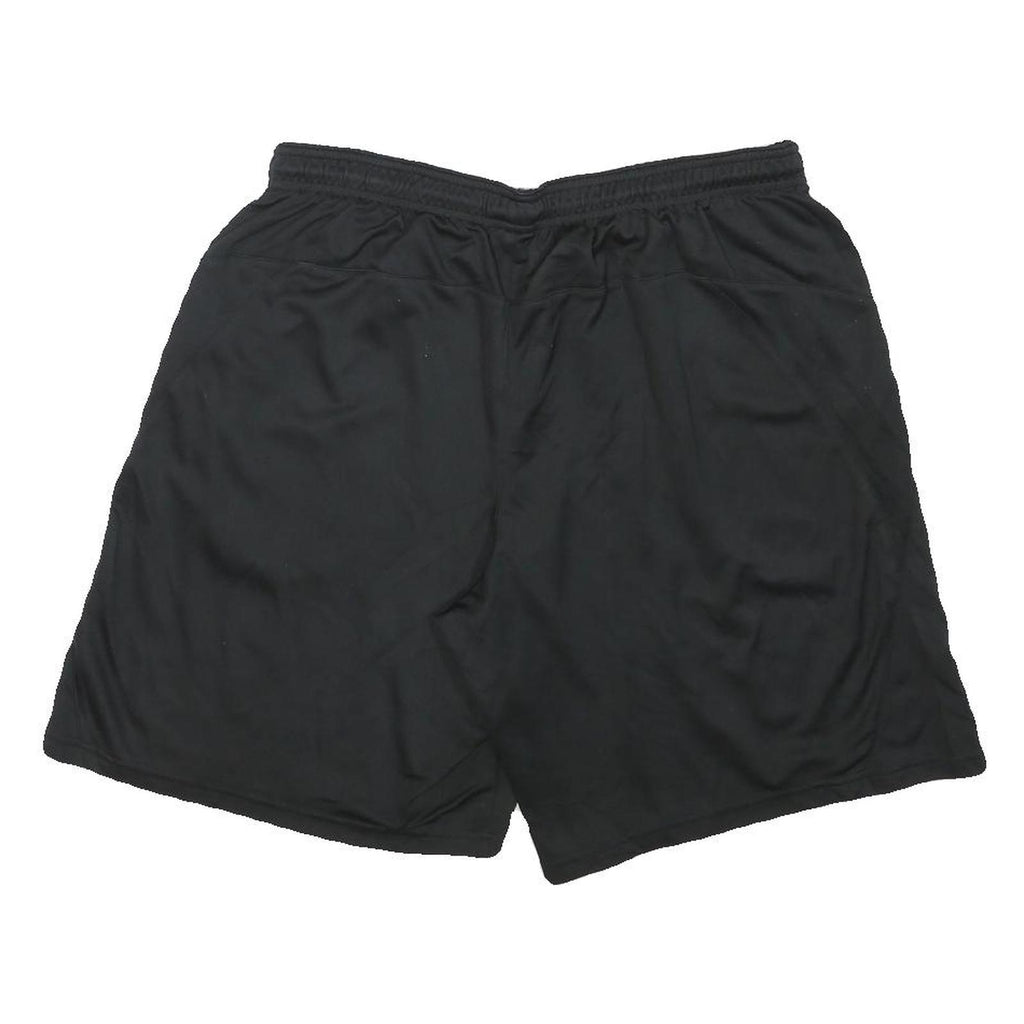 CHAMPION Mens Black Sports Shorts XL W30 Polyester Blend Casual Activewear