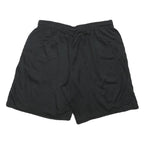 CHAMPION Mens Black Sports Shorts XL W30 Polyester Blend Casual Activewear