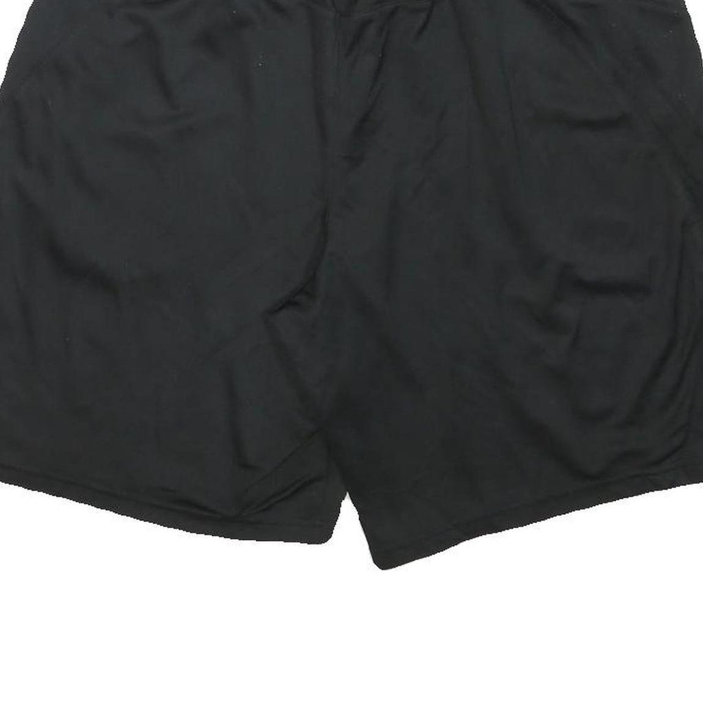 CHAMPION Mens Black Sports Shorts XL W30 Polyester Blend Casual Activewear