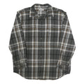 CARHARTT Mens Grey & Brown Check Shirt XL Long Sleeve Cotton Workwear Casual