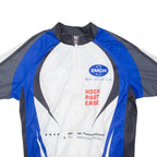 OLE Full Zip Cycling Mens Jersey Blue L