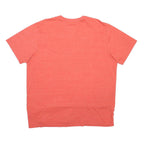 THE NORTH FACE Mens Red Graphic T-Shirt 2XL Short Sleeve Crew Neck Cotton Blend