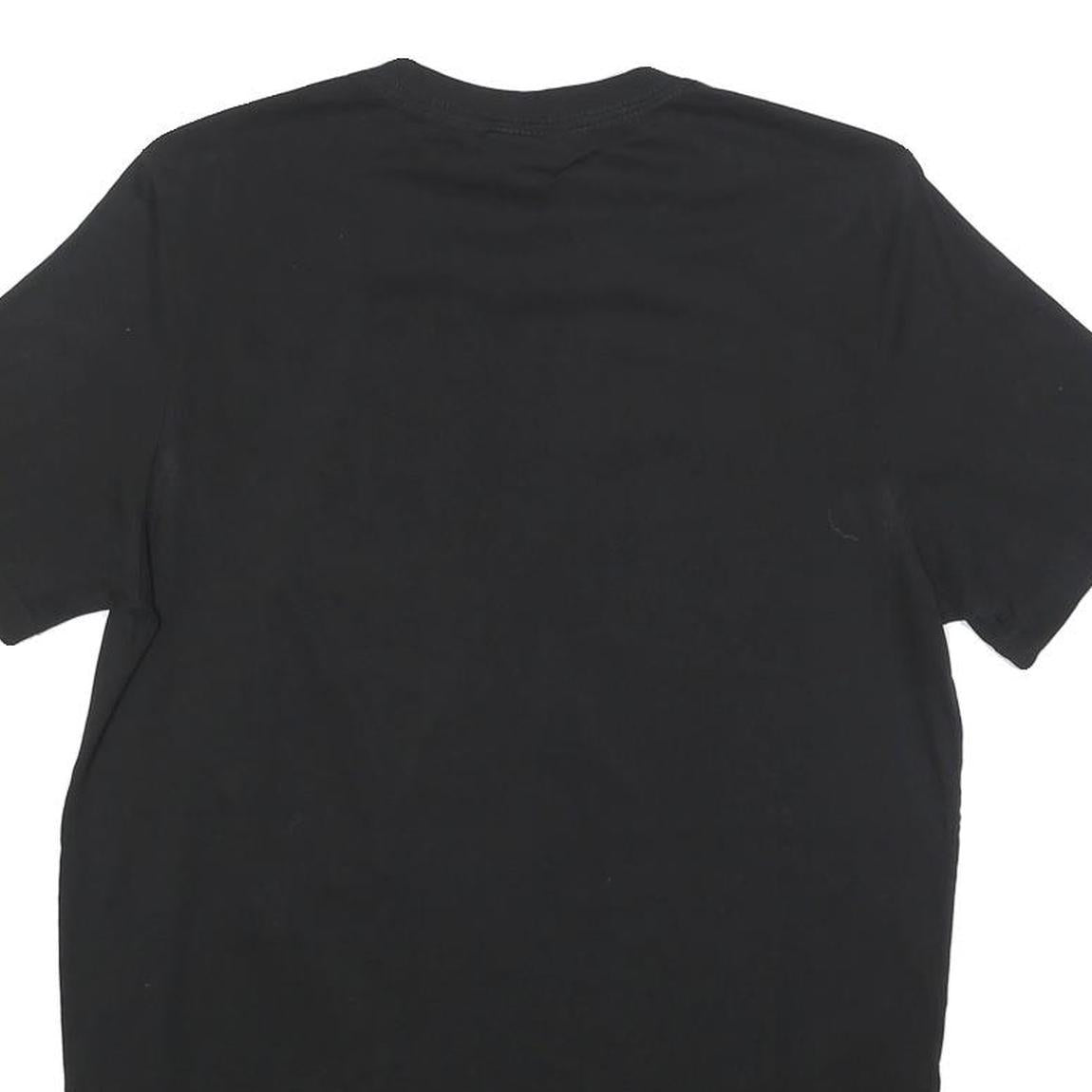 PUMA Mens Black Red Graphic T-Shirt M Short Sleeve Crew Neck Cotton Casual