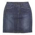 JAG JEANS Womens Blue Denim Mini Cotton Blend Pencil Skirt Size S Stylish Casual