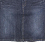 JAG JEANS Womens Blue Denim Mini Cotton Blend Pencil Skirt Size S Stylish Casual