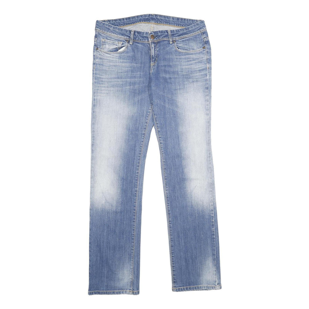 CARHARTT WIP Womens Jeans Light Blue Relaxed Straight Denim W33 L32 Casual Wear
