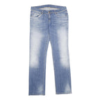 CARHARTT WIP Womens Jeans Light Blue Relaxed Straight Denim W33 L32 Casual Wear