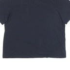 TOMMY HILFIGER Mens Navy Blue Logo Graphic T-Shirt 2XL Short Sleeve Crew Neck