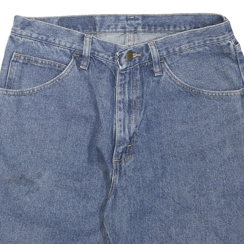 WRANGLER Mens Denim Blue Casual Shorts M W32 Classic Fit Cotton Blend