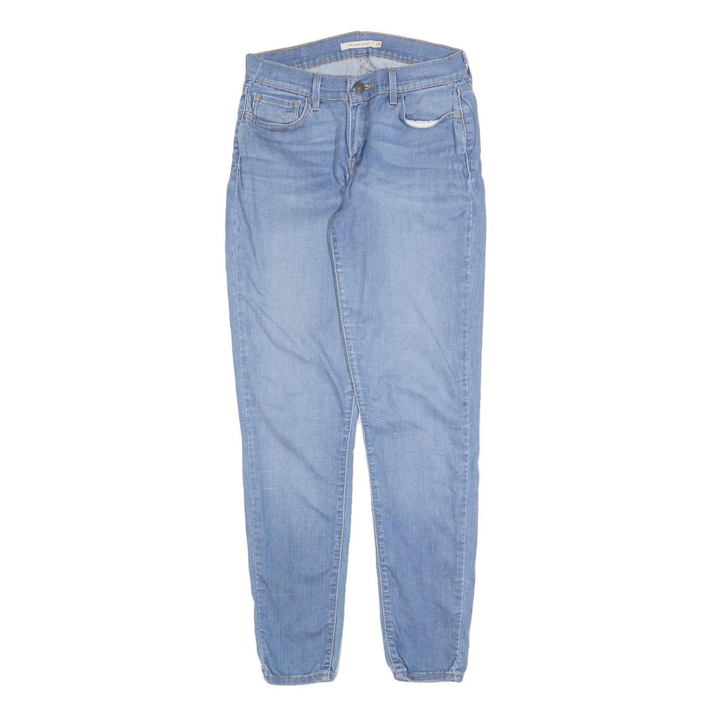 LEVI'S Womens 710 Slim Fit Skinny Jeans Denim Light Blue W26 L30 Stretch Cotton