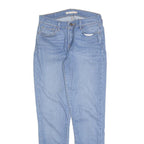 LEVI'S Womens 710 Slim Fit Skinny Jeans Denim Light Blue W26 L30 Stretch Cotton