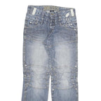 DGNS DENIM Mens Jeans Blue Regular Straight Denim Light W28 L30 Cotton Blend