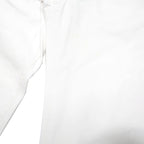 DIESEL Mens Cotton Blend White Regular Button Trousers W32 L32 Stylish
