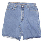 LEVI'S Mens Denim Blue Shorts 2XL W40 Classic Cotton Blend Casual