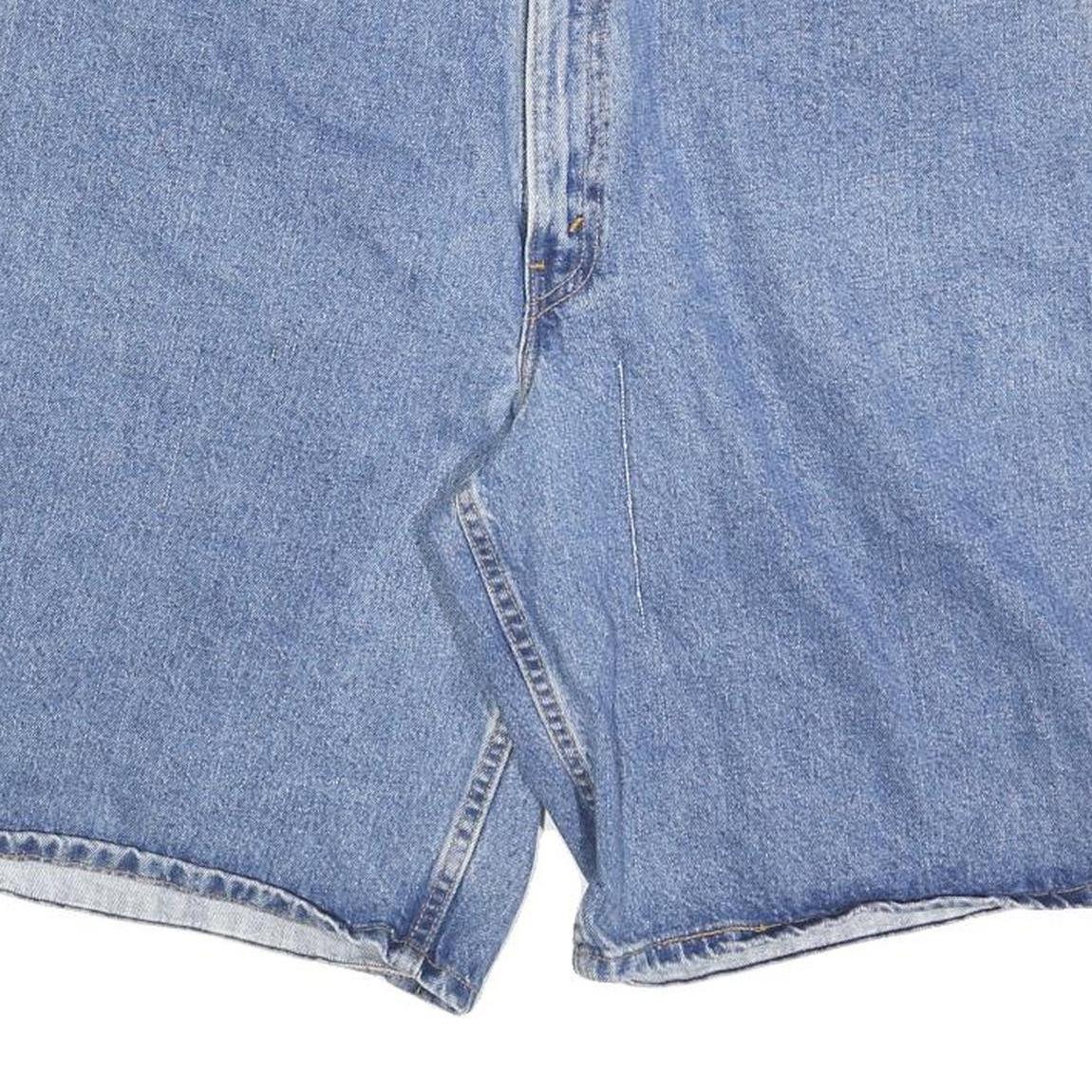 LEVI'S Mens Denim Blue Shorts 2XL W40 Classic Cotton Blend Casual