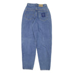 LEE Womens Relaxed Jeans Blue Denim Raw W25 L30 Comfortable Retro Style