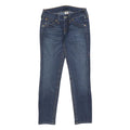 TRUE RELIGION Womens Slim Slim Jeans Denim Dark W28 L28 Stylish Pocket