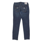 TRUE RELIGION Womens Slim Slim Jeans Denim Dark W28 L28 Stylish Pocket