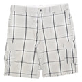 DICKIES Mens Shorts White & Grey Large XL W40 Cotton Blend Classic Fit Cargo