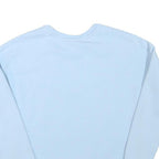 UMBRO Womens Blue Crew Neck XXS Sweatshirt Cotton Blend Zip Detail Casual