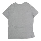 NIKE Mens Grey Just Do It Graphic T-Shirt L Short Sleeve Crew Neck Cotton Casual