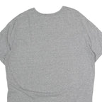 NIKE Mens Grey Just Do It Graphic T-Shirt L Short Sleeve Crew Neck Cotton Casual