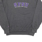 JANSPORT Mens Grey SFSU Crew Neck L Sweatshirt San Francisco State University