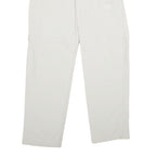 KILIMANJARO Mens Nylon White Regular Leg Trousers W28 L32 Outdoor Zip Pocket