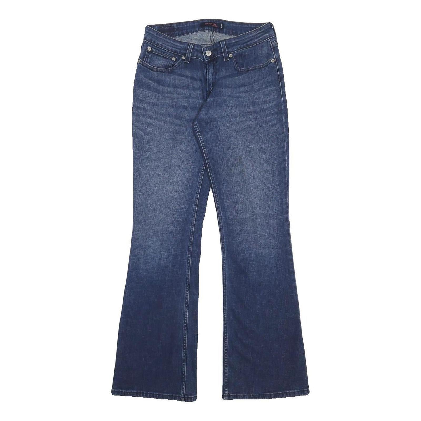 LEVI'S 528 Womens Jeans Blue Regular Bootcut Denim Medium W26 L31 Classic Fit