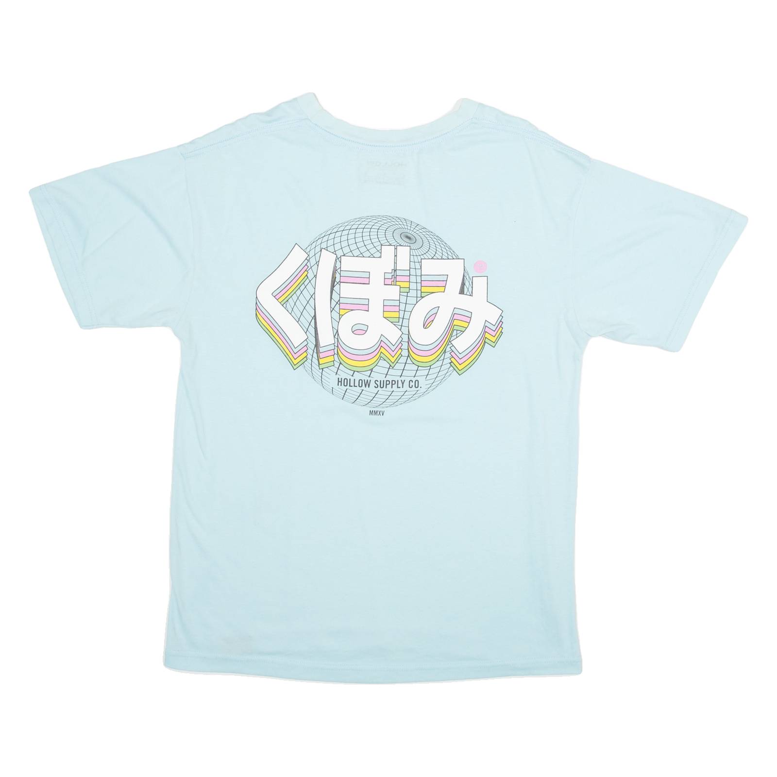 HOLLOW SUPPLY Womens T-Shirt Blue S
