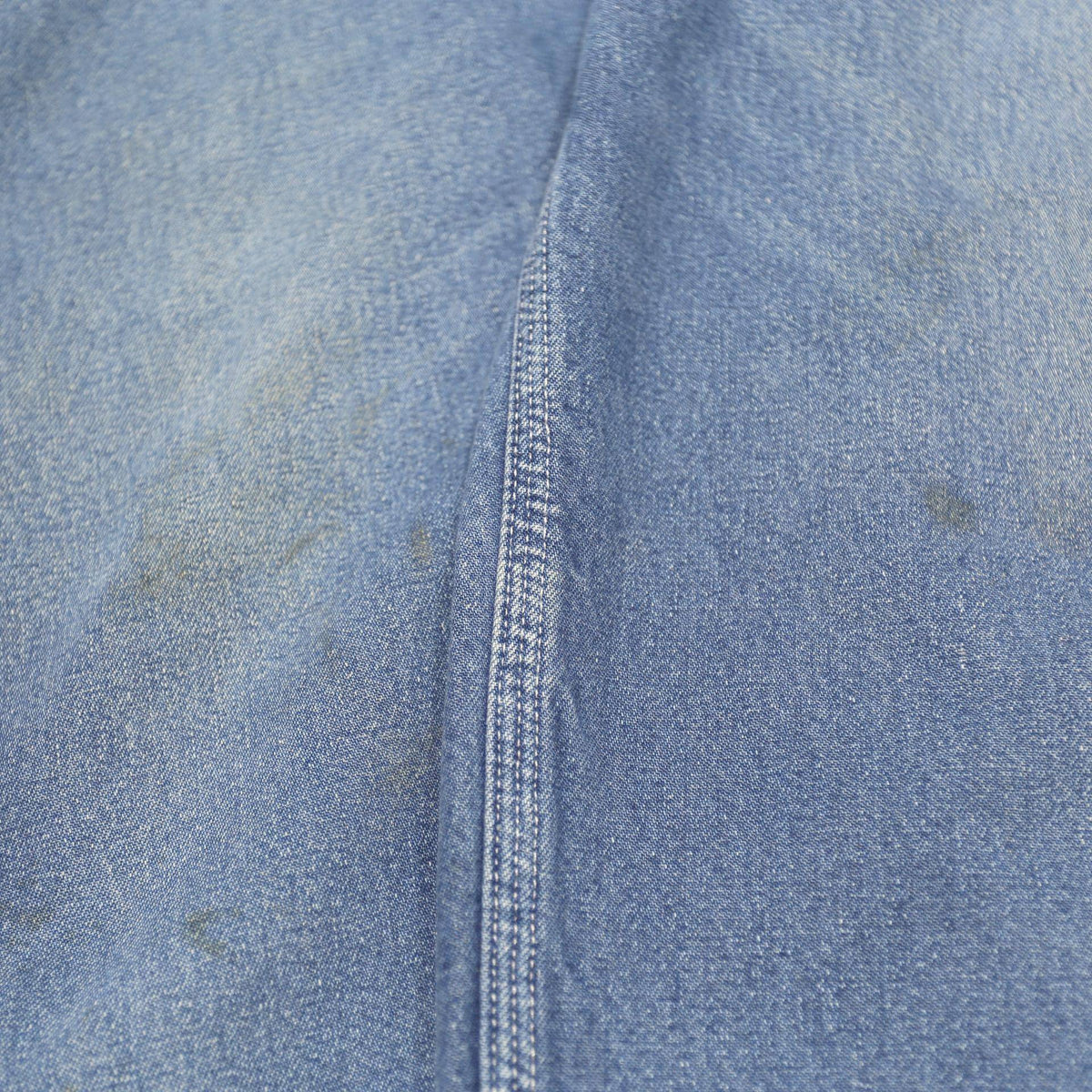 CARHARTT Blanket Lined Mens Relaxed Blue Denim Jeans W34 L30 Workwear Cotton