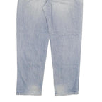 LEVI'S Mens Regular Fit Light Blue Denim Jeans W40 L32 Cotton Blend Zip