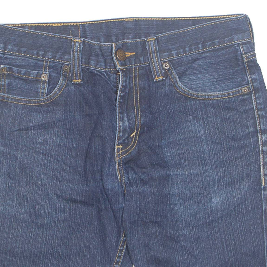 LEVI'S Cut Off Turn Up 511 Mens Denim Shorts Blue M W30