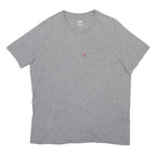 LEVI'S Mens Grey Classic T-Shirt L Short Sleeve Crew Neck Pocket Cotton Blend