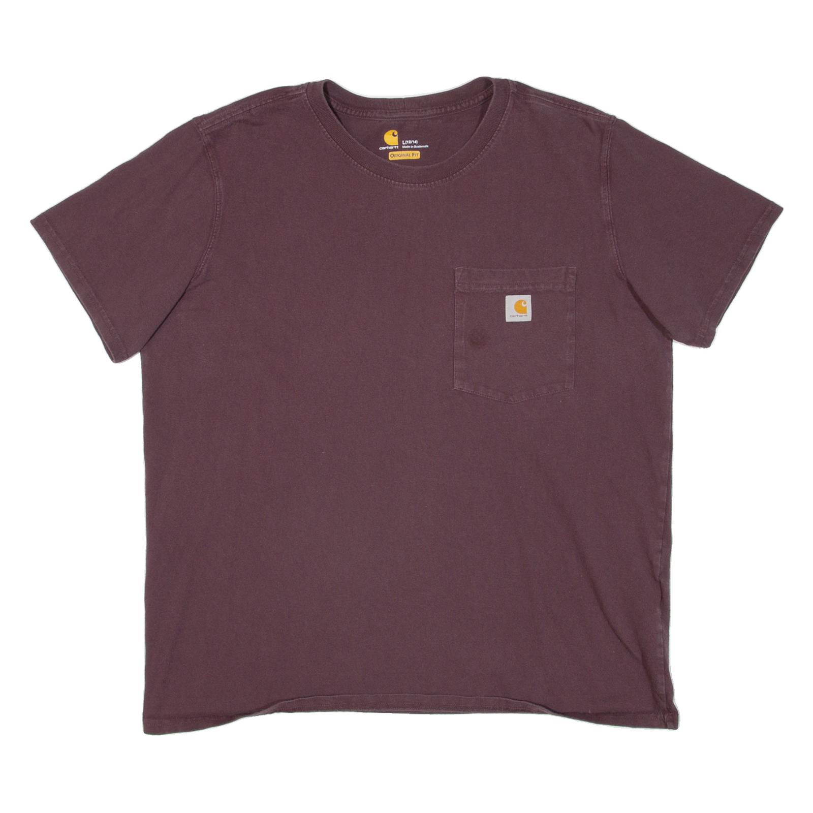 CARHARTT Womens T-Shirt Purple L