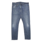 LEVI'S 512 Mens Jeans Blue Regular Slim Denim Medium W34 L27 Classic Zip Cotton