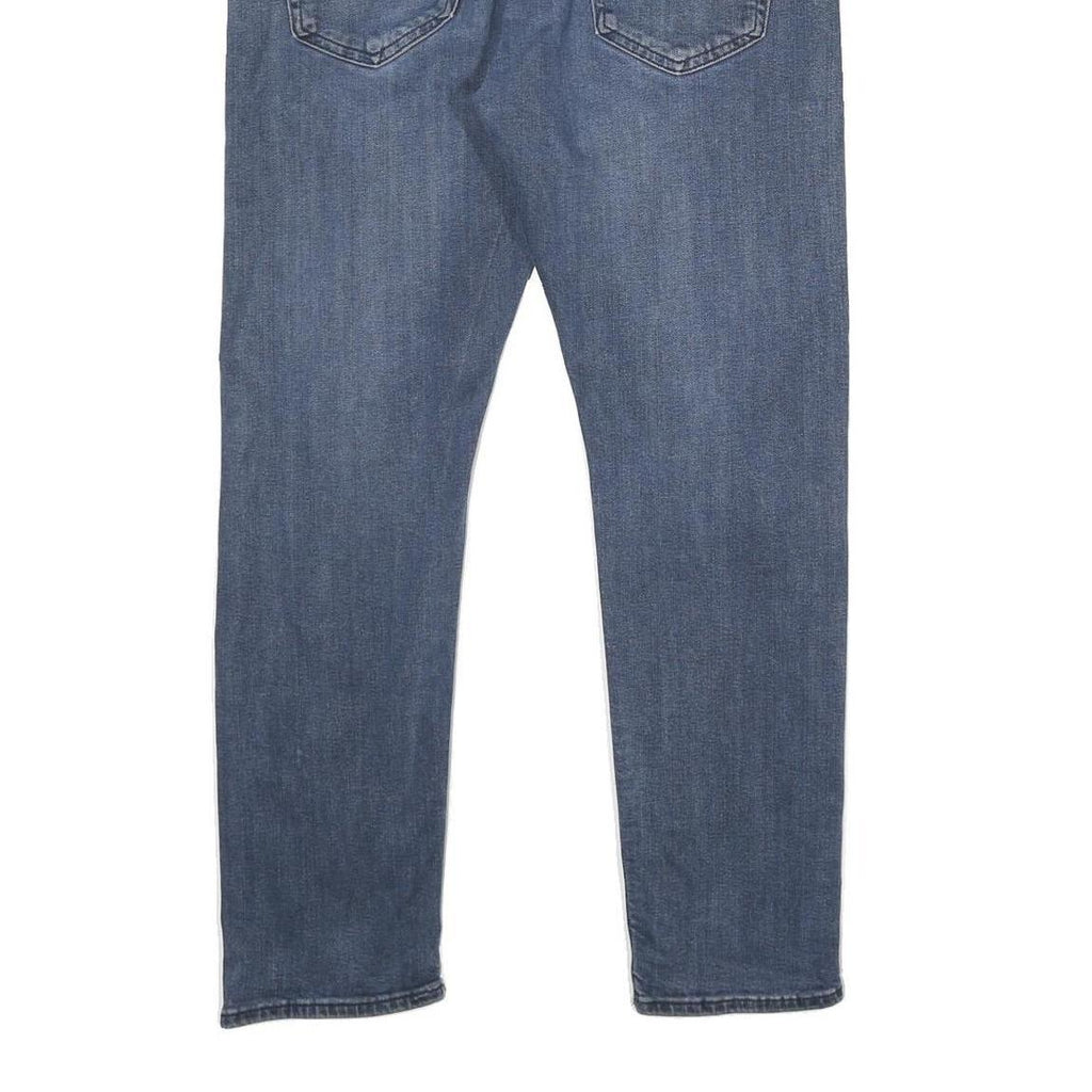 LEVI'S 512 Mens Jeans Blue Regular Slim Denim Medium W34 L27 Classic Zip Cotton