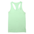REEBOK Womens Green Racer Back Sleeveless Sports Top M Polyester Blend